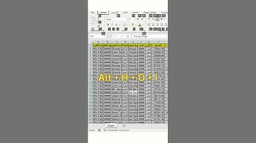 اهم اختصارات علي برنامج الاكسل💚 #اكسل #اوفيس #exceltips #exceltricks #excel #اكسبلور