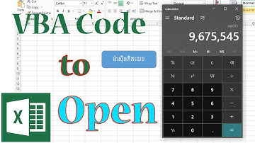 Create Macro in VBA code Excel to open Calculator