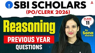 SBI PO 2026 | SBI Clerk 2026 | Reasoning Previous Year Questions #11 | By Sona Sharma