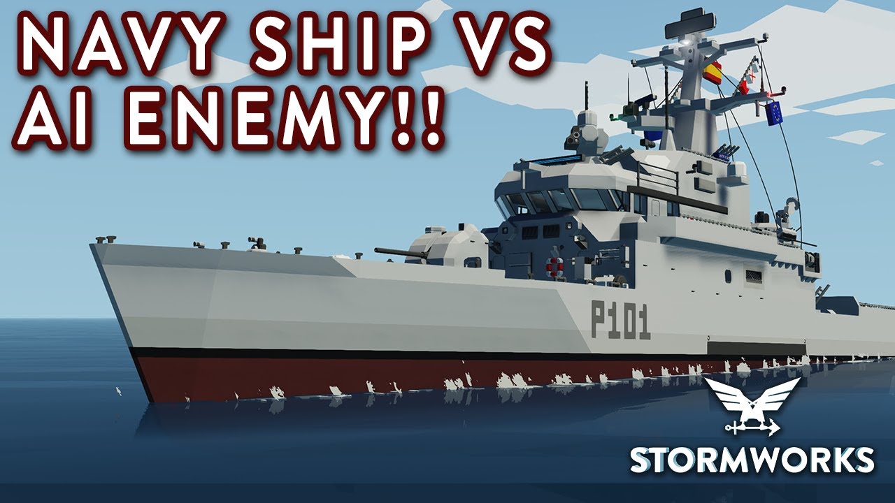 В ОКРУЖЕНИИ ВРАГА-ИИ!! - DLC «Найти и уничтожить оружие» - Stormworks