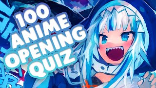 ULTIMATE ANIME OPENING QUIZ [VERY EASYOTAKU] 100 OPENINGS (ANIME QUIZ & OTAKU TEST)