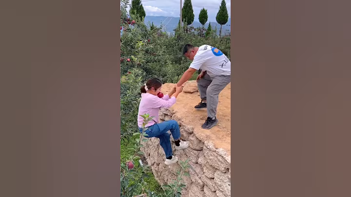 Look how easily I got the apple 🍎🍎 | Delicious Sweet Apple fruits farming #fruit #apple