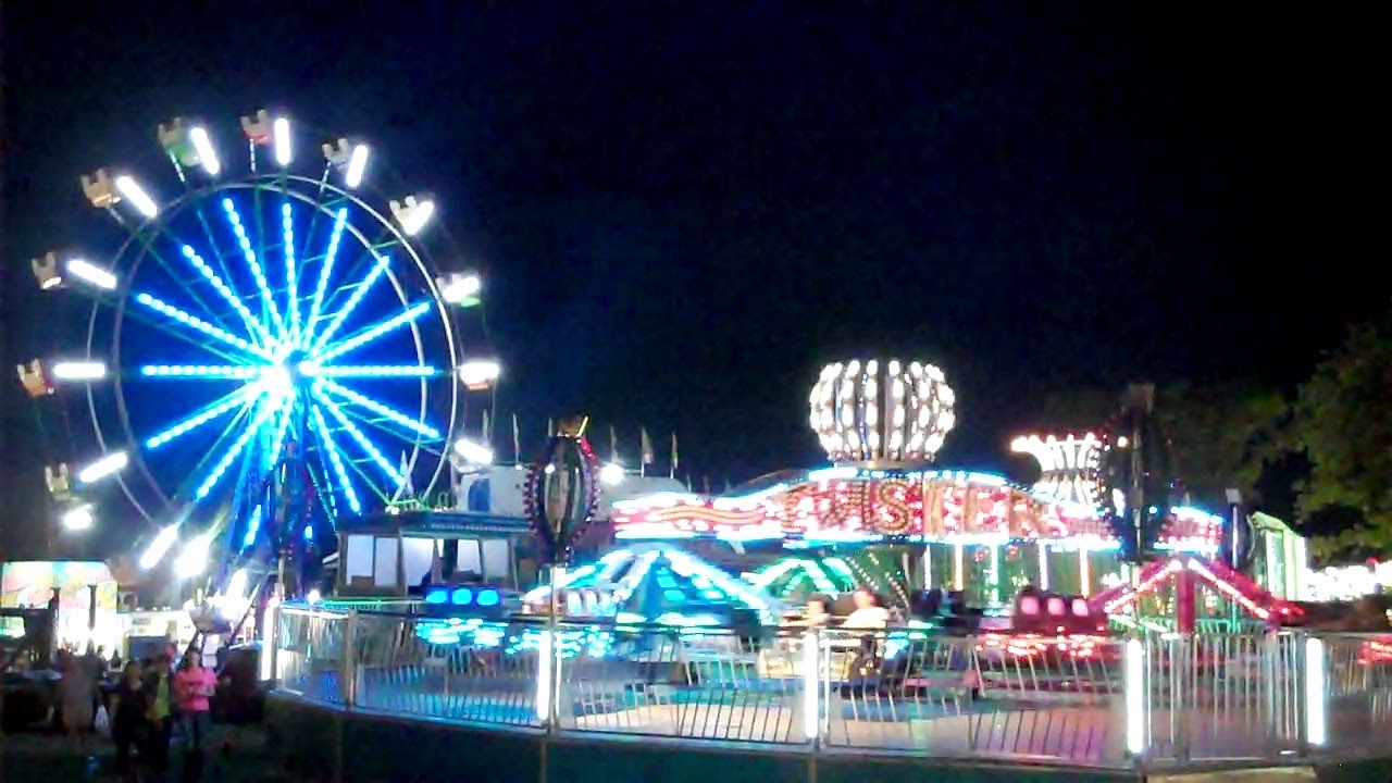 Twister Ride at 2016 Lorain County Fair Wellington, Ohio - YouTube