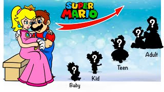 Super Mario Muscle Growing Up Full | Fashion WOW