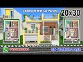 20×30 East Face 🏠 Plan With Car Parking || 20×30 House Design || 20×30 House Plan || 20×30 Map ||
