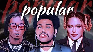 The Weeknd, Madonna, Playboi Carti - Popular (Steve Mellow Remix) Resimi