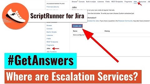 GetAnswers - Where are my ScriptRunner Escalation Services?