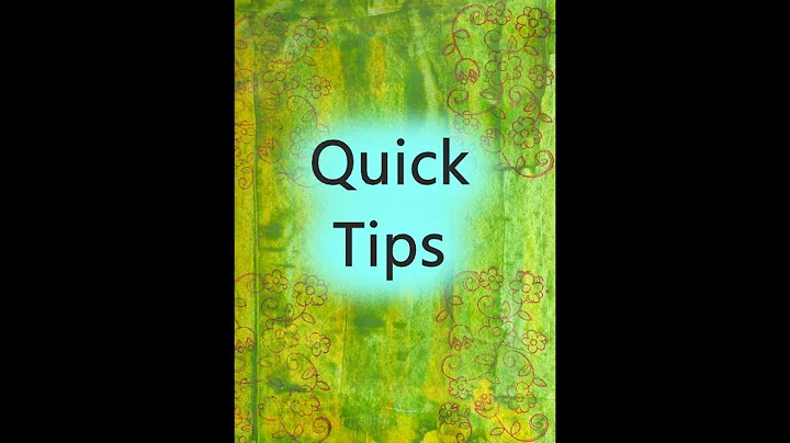 Quick Tip-Cleaning Your PaintBrush