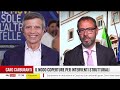 Stefano Patuanelli in collegamento con SkyTg24 - 24/8/2026