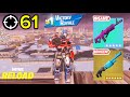 61 Elimination Solo "RELOAD” Gameplay Wins (NEW Elite Stronghold Reload Map)