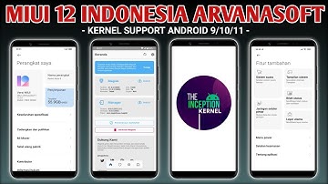 REVIEW MIUI 12 INDONESIA ARVANASOFT GLOBAL STABLE + INCEPTION 6.7 KERNEL REDMI NOTE 8 GINKGO