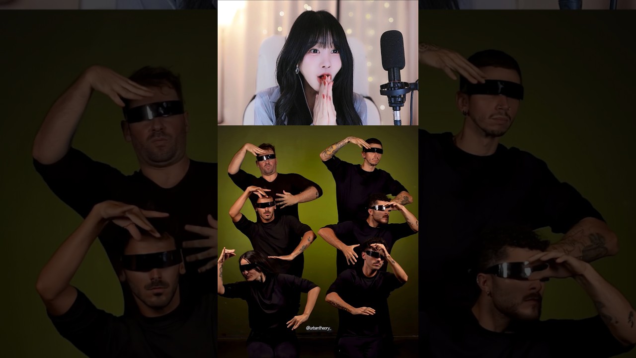 한 치의 오차도 없는 움직임... 싱크로율 미친 칼군무 퍼포먼스 ㄷㄷㄷ #urbantheory #tutting #reaction