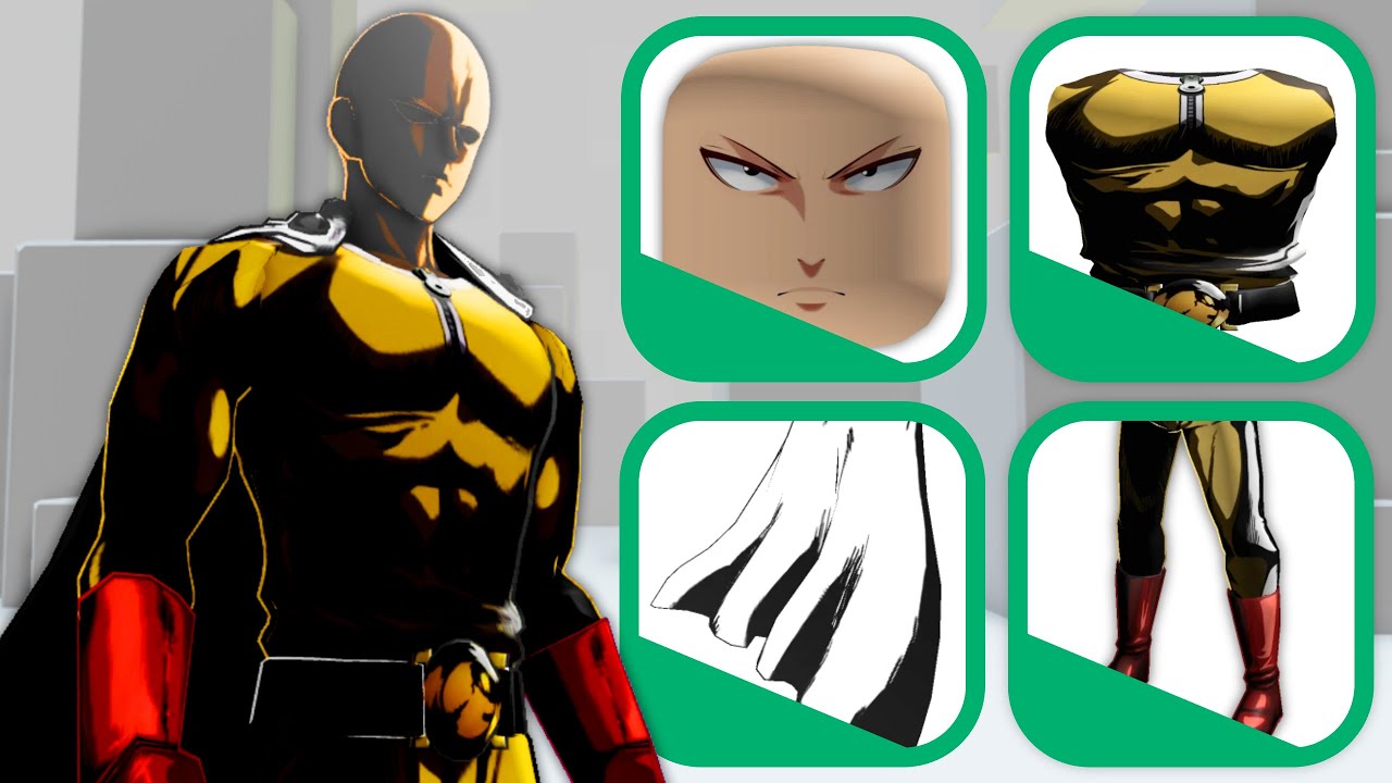 BEST REALISTIC ONE PUNCH MAN ROBLOX AVATAR YouTube 