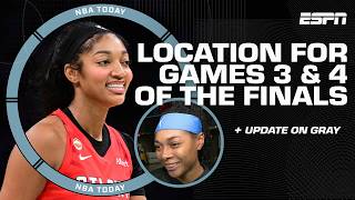 Dream to host Games 3 & 4 of WNBA Finals at State Farm Arena + Allisha Gray's status | NBA Today Guide