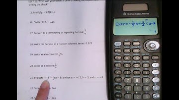 TI 36X Pro Help: Evaluating Expression and Functions