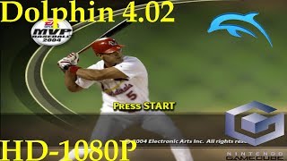 MVP Baseball 2004 [Gamecube] Dolphin 4.02 [1080p HD]