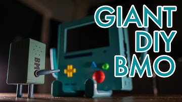 Building a Life Size BMO from Scratch Part 2: Parametric 3D Design, 3D Printing and Assembly