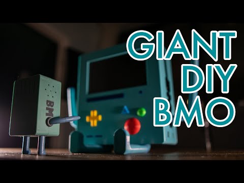 Building a Giant 3D Printed Adventure Time BMO that YOU Can Actually Make