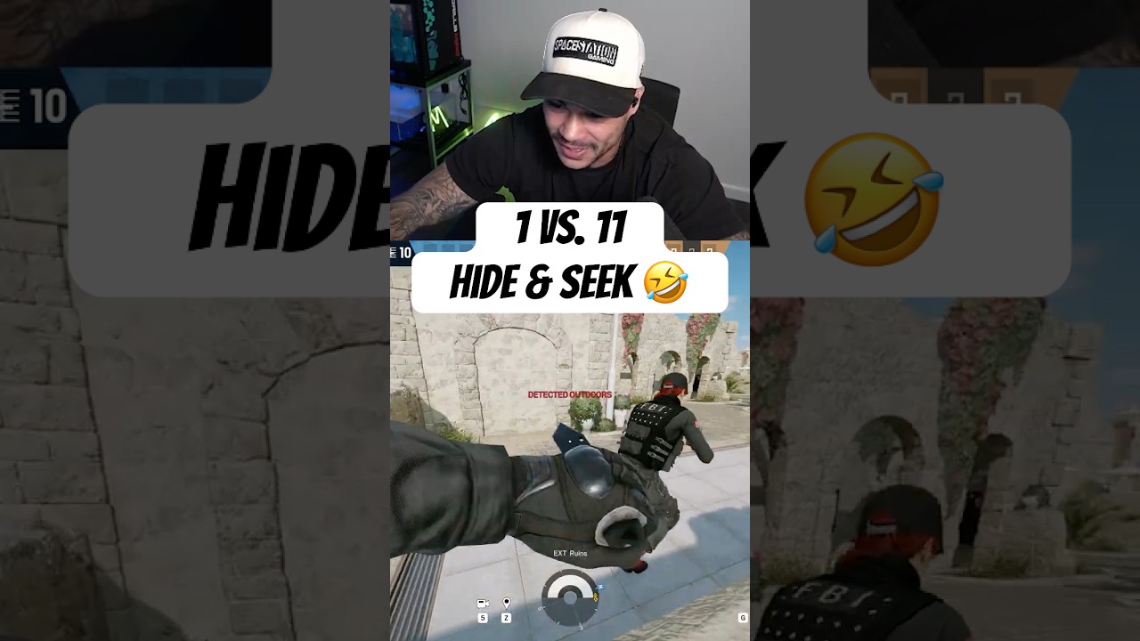 1 vs 11 Hide & Seek 🤣