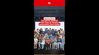 Sports d'hiver : les jeunes rencontrent leurs idoles