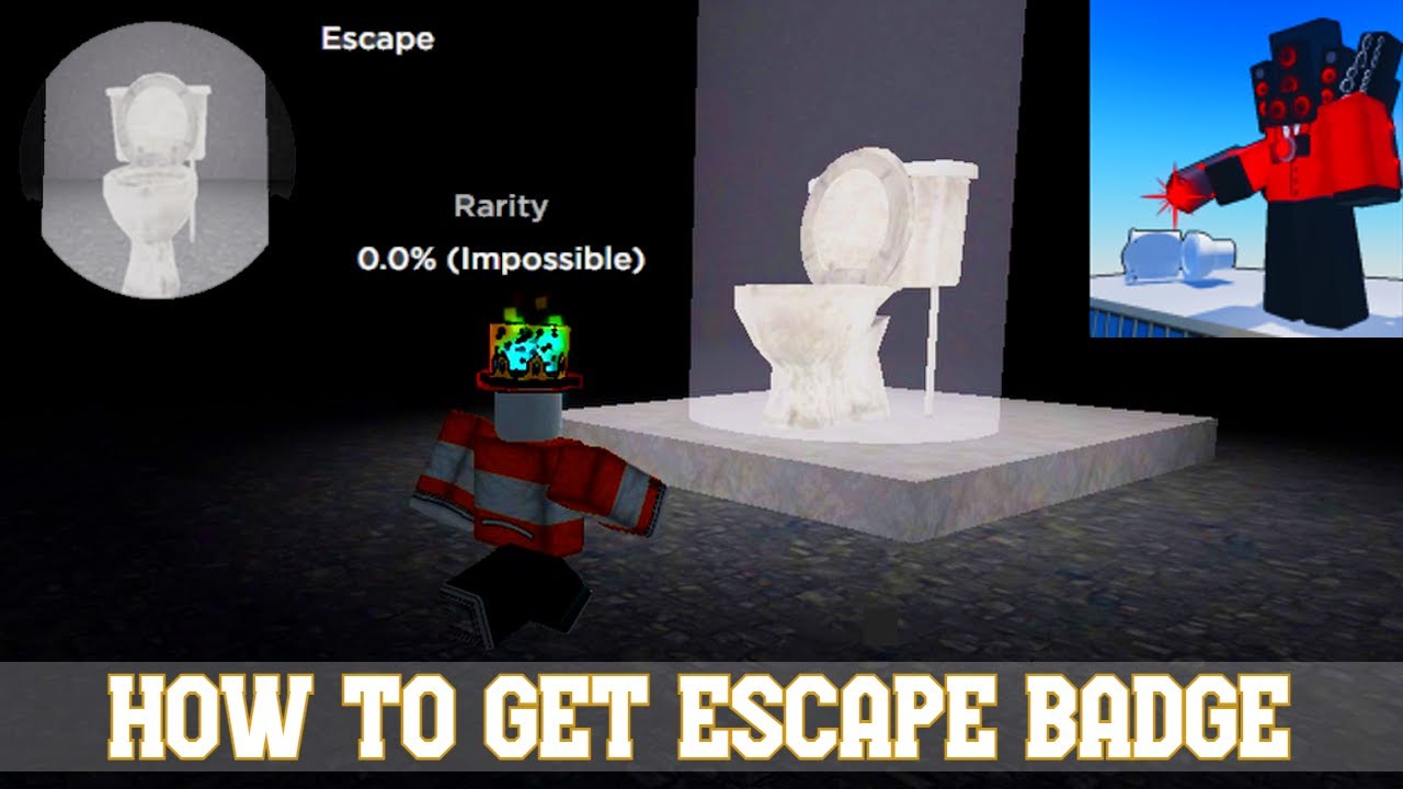 how-to-get-the-escape-badge-skibid-toilet-siege-defense-roblox-youtube