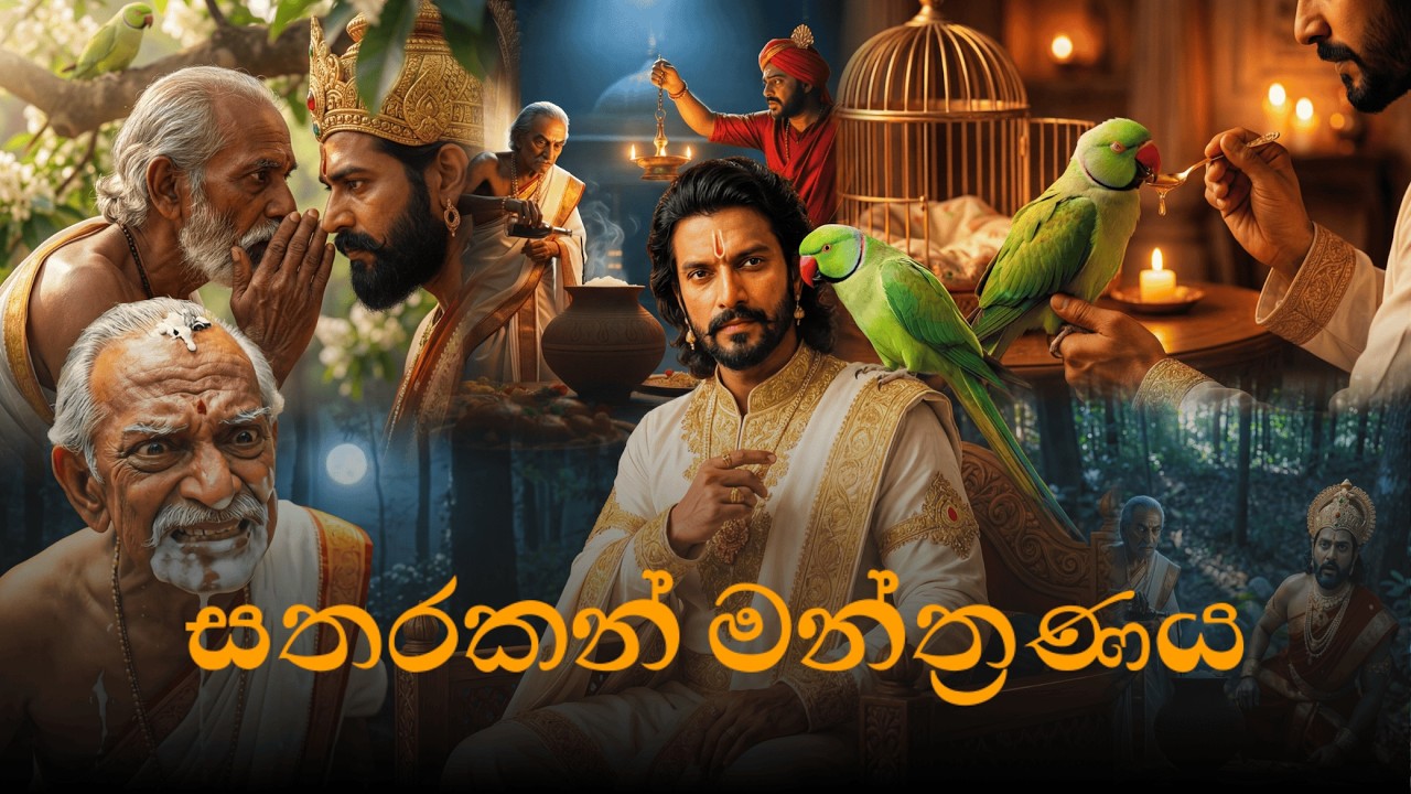 Sathara Kan Manthranaya Full AI Short Movie | සතරකන් මන්ත්‍රණය උම්මග්ග ජාතකය