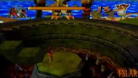 Crash Twinsanity - Boss #1 Cortex and Mecha Bandicoot