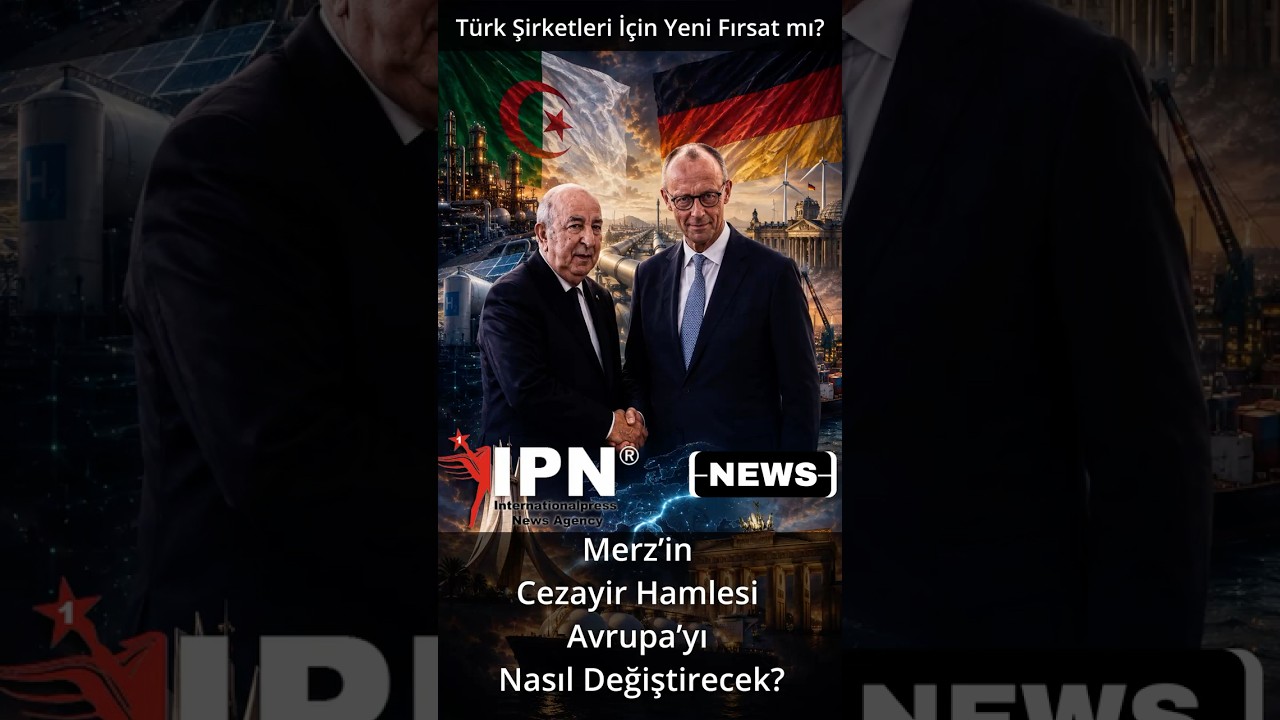 Türk Şirketleri İçin Yeni Fırsat mı? Merz’in Cezayir Hamlesi Avrupa’yı Nasıl Değiştirecek?