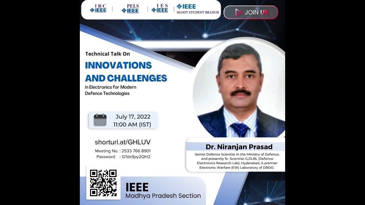 Innovation & Challenges in Electronics for Modern Defense Technologies by Dr. Niranjan Prasad
