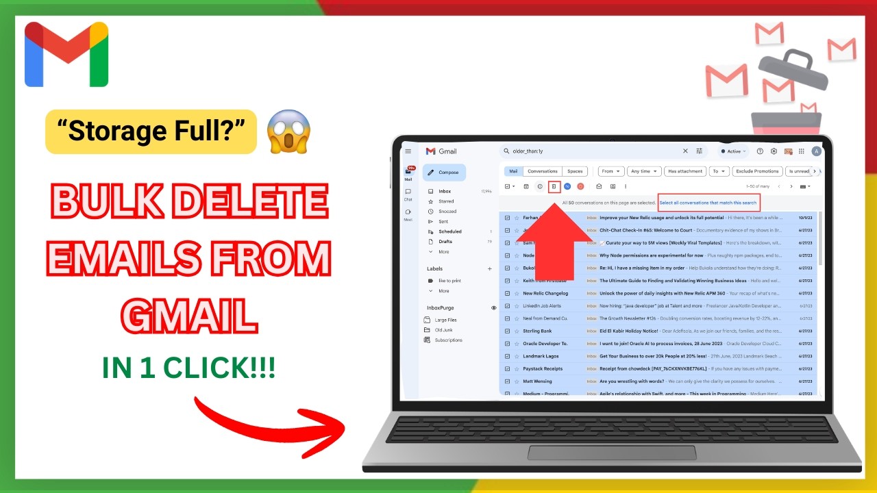 How Do I Delete Emails In Bulk