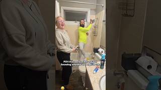 Dad falls apart too easily.#funny #dad #foryou #shorts #rage