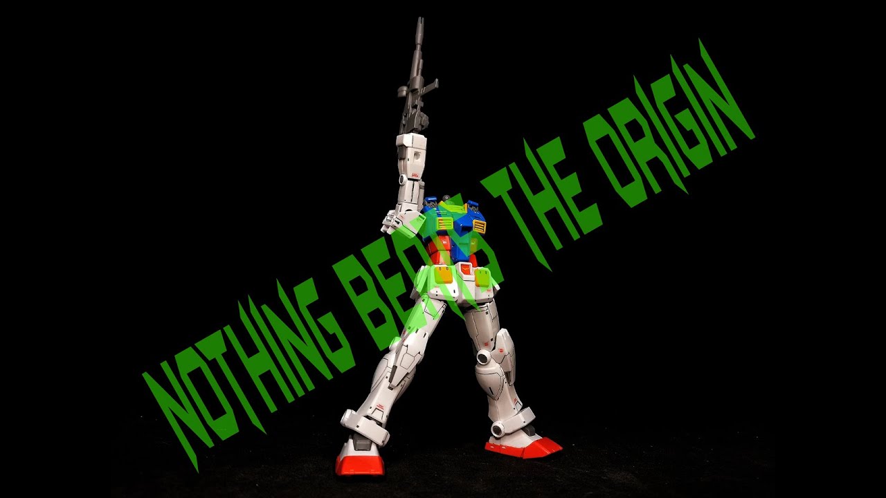 HG 1/144 RX-78-02 Gundam (Gundam The Origin Ver.) [Quick Build, Review]