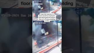 Gas leak blows out first floor of Ohio building
