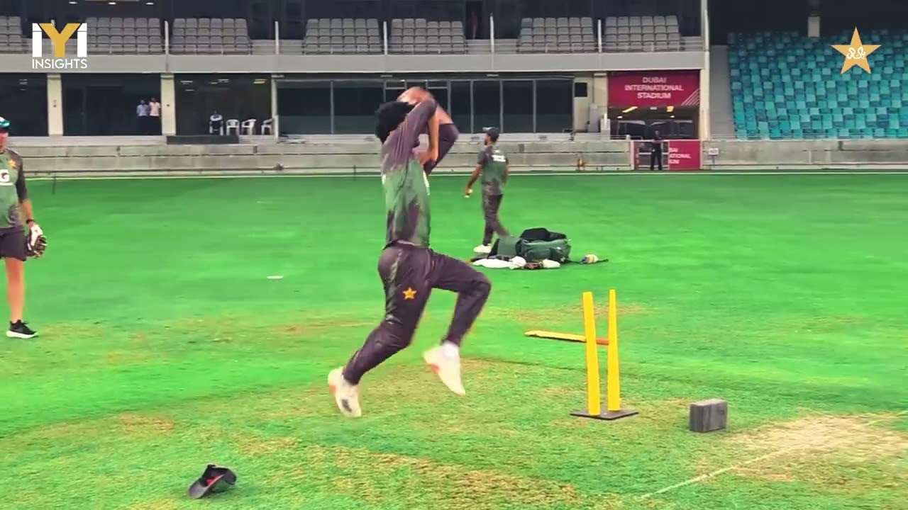 “Practice Session at Dubai International Cricket Stadium | Cricket Training Highlights 2025”