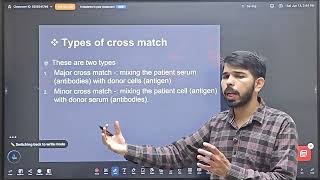 36th Lecture of Hematology Cross Match Test