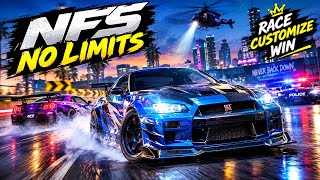 🎮NFS No Limits Gameplay 🔥 Crazy Street Race & Police Chase | Full Racing Gameplay#youtubevideo  screenshot 3