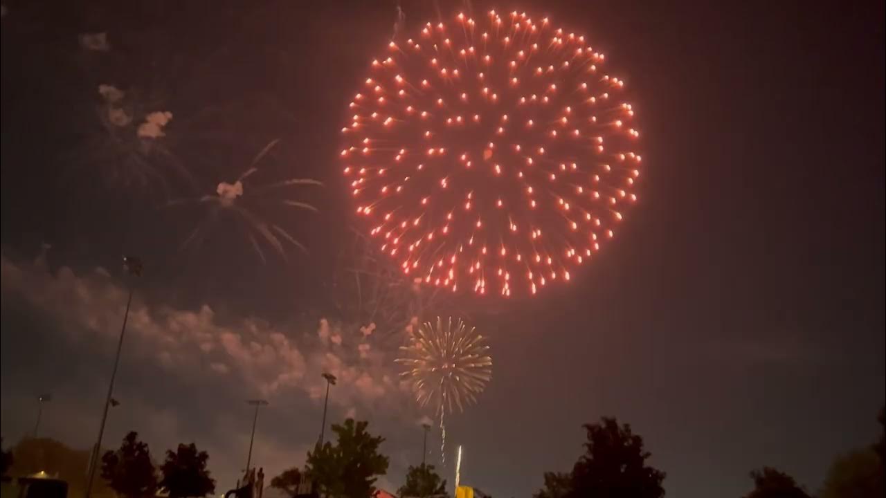 Tinley Park 2023 Fireworks (Rib Fest) YouTube