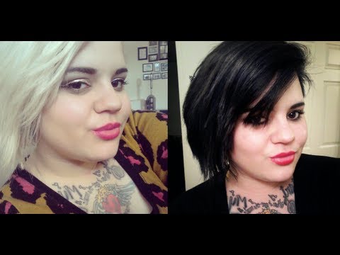 How I Went From Bleach Blonde To Dark Brown Hair Youtube