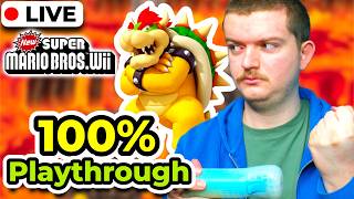 🔴LIVE: WERE VERY CLOSE! - NEW Super Mario Bros. Wii #7