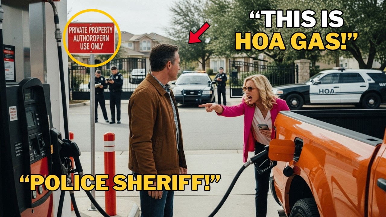 HOA Karen Called the Cops Over “Free Gas” — She Forgot I’m the Police Chief