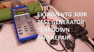 Extron VTG 300R Video and Audio Gen Teardown and Repair