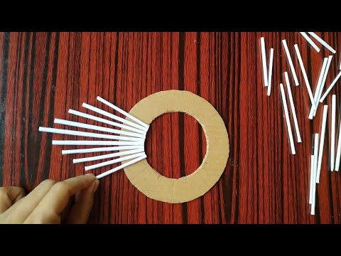 Paper Wall Decoration Ideas-paper Craft-DIY-Paper flower wallhanging #papercraft#wallhangingideas#