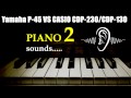 Casio CDP-230 / CDP-130 VS Yamaha P-45 Blind piano comparison. Soundtest
