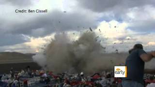 Investigators examine air show vids and pics