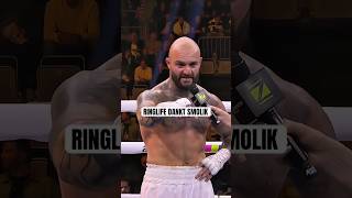 RINGLIFE bedankt sich bei Smolik nach dem Sieg!