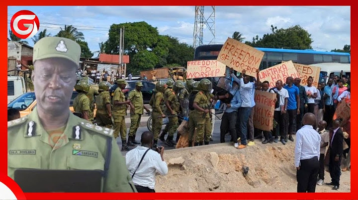 WAUMINI wa ASKOFU GWAJIMA WALIOPANGA KUANDAMANA JUMAPILI - MULIRO AKASIRIKA - ''WAKIJARIBU...''
