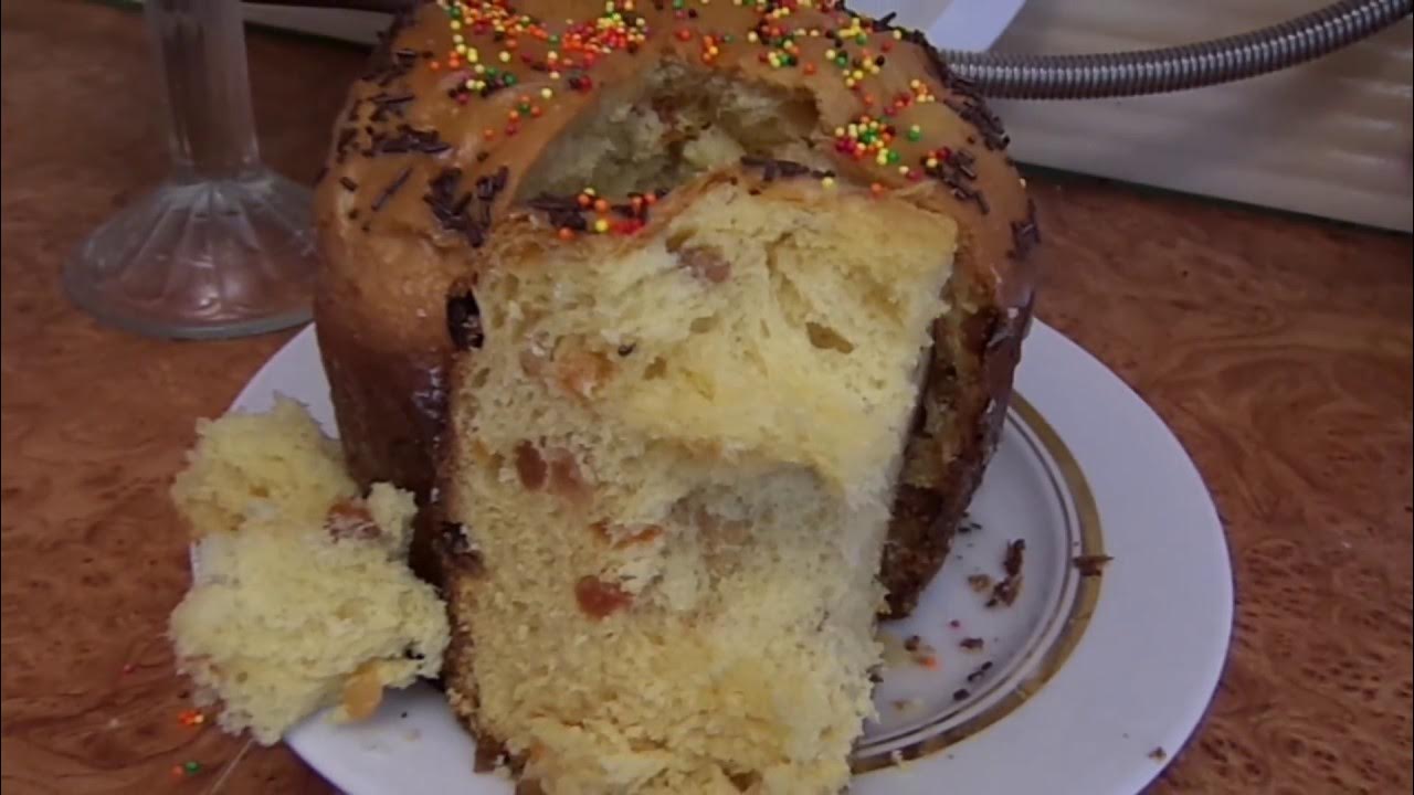 Кулич "Венецианский" в хлебопечке. - YouTube