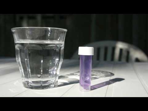 Vidéo: Comment tester les propriétés de l'eau ?