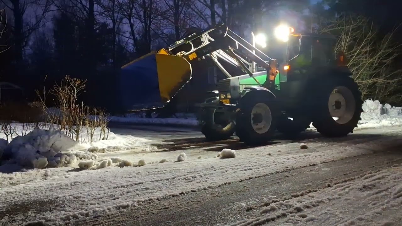 Märän sohjon torjuntaa 865 Vallulla!🚜 💪😎👌🤩🎉🇫🇮