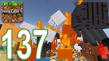 Minecraft: PE - Gameplay Walkthrough Part 137 - 3 Headed Ghast (iOS, Android)
